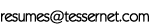 resumes at tessernet.com